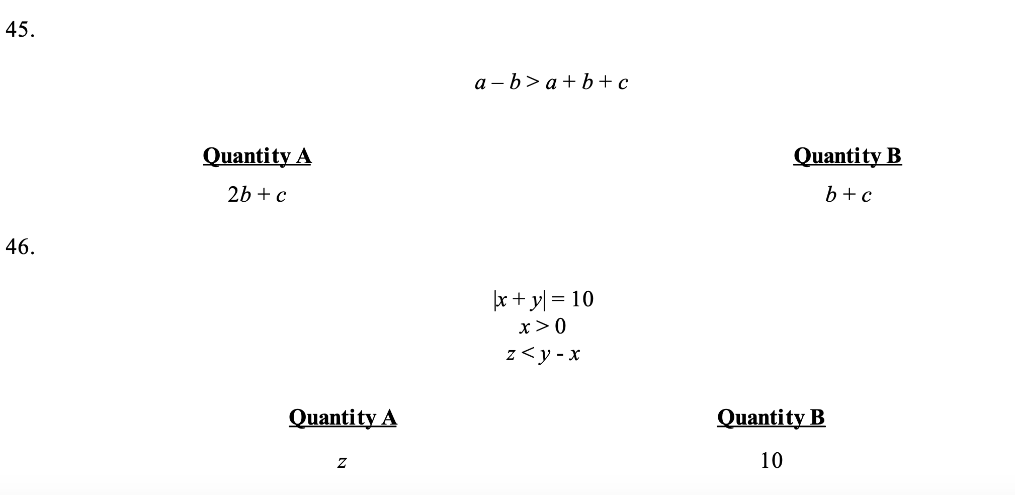 60 degrees (E) 72 degrees 17. |-x| _ 6 xy2 5 and