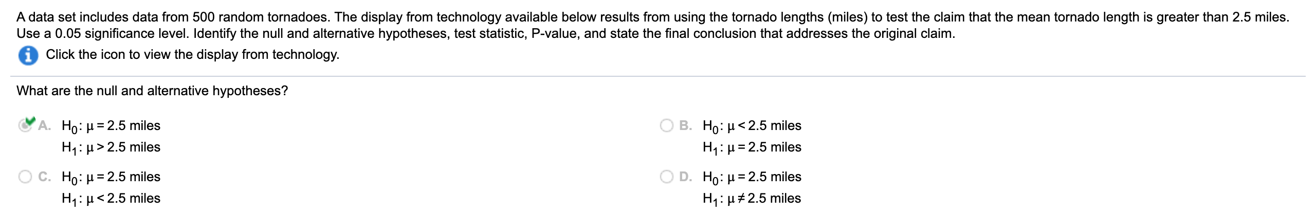 solve test statistic and P-value. Identify the test statistic. (Round to two