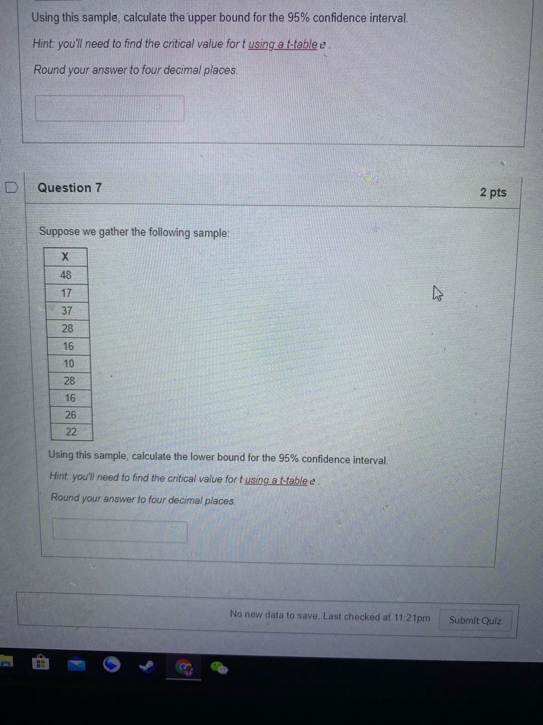 will be recorded. Question 5 @ Question 6 IMPORTANT: For all questions
