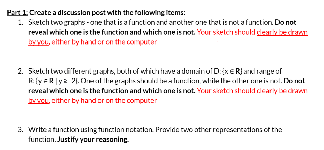 ordered pairs) 2. Table of values above was graphed. So, I graphed