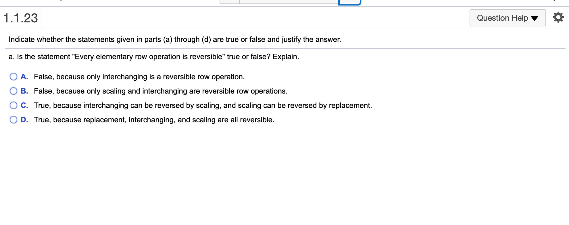 + 8x4 = 5 -5x1 +3x2 +5x3 + x4 = 15 Choose