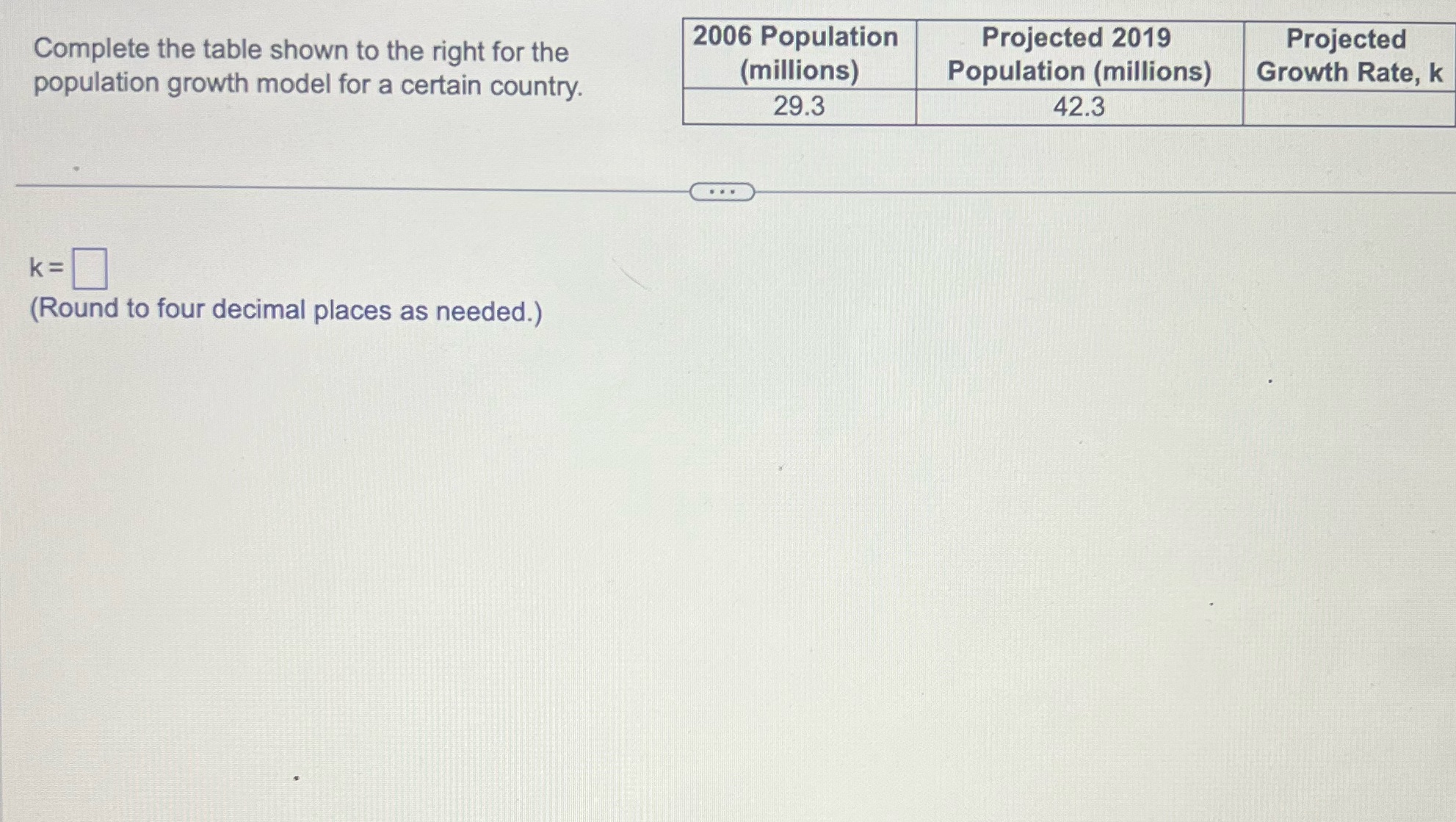 Pls helpAlso may I pls have the answer already rounded 2006 Population