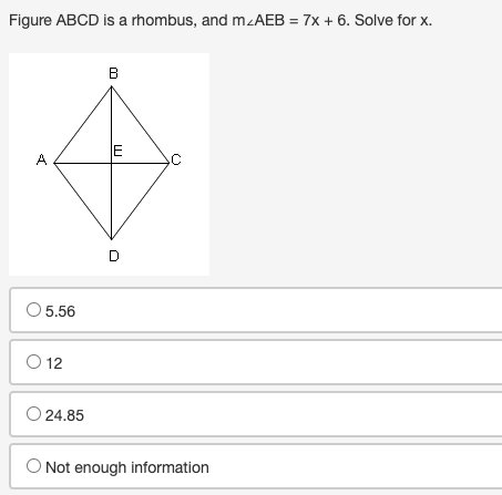 Clara writes the following proof for the theorem: If the diagonals of