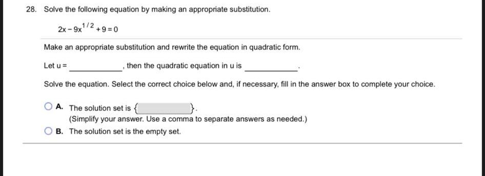 in the answer box(es) to complete your choice. (Simplify your answer. Use