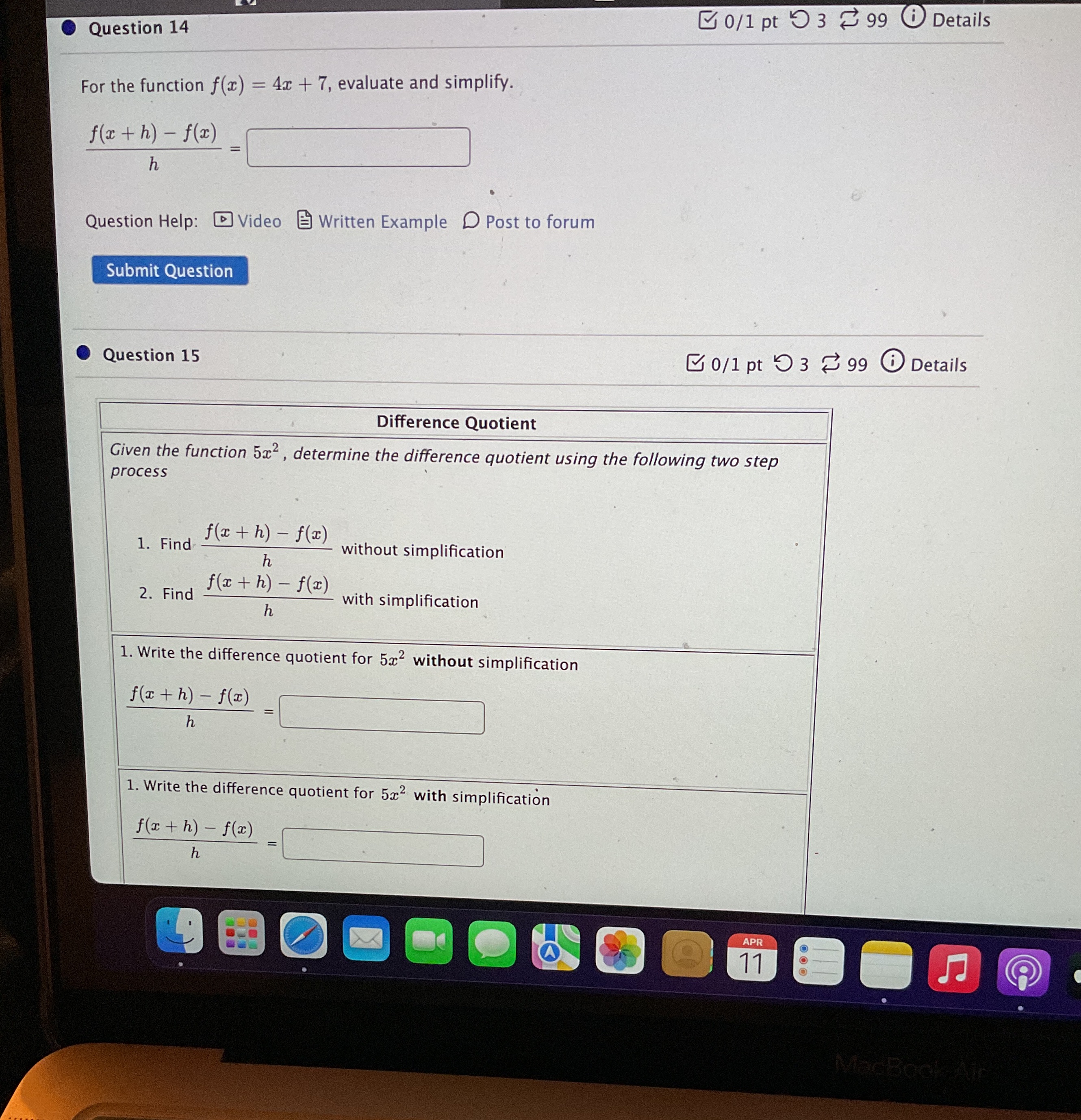 I need help solving this 2 problem please 0/1 pt 5 3