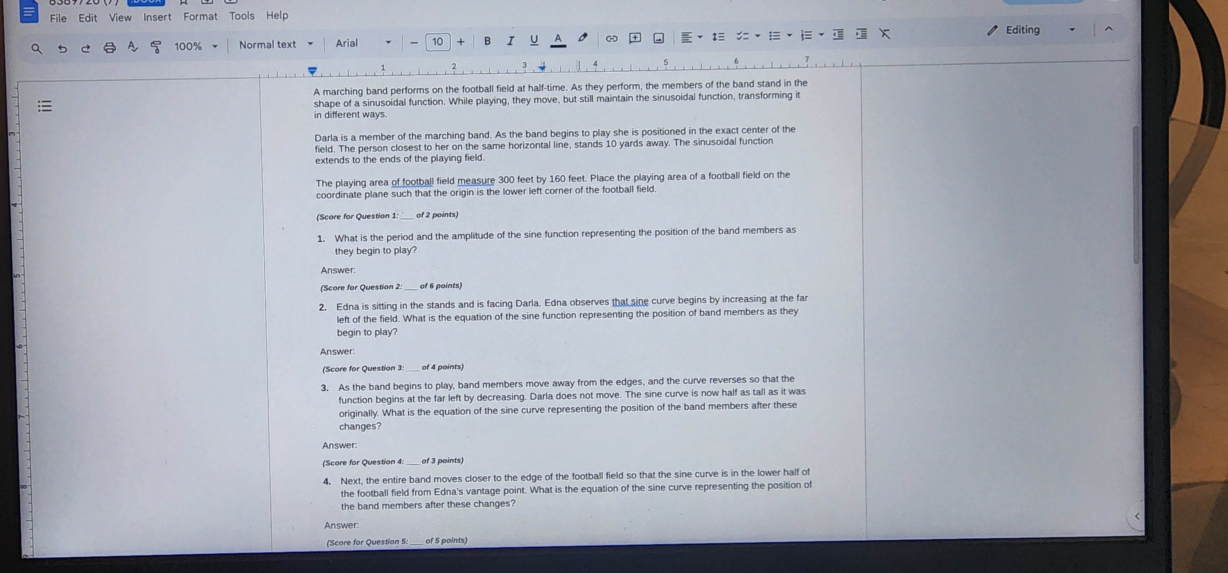  File Edit View Insert Format Tools Help 9 5 2 5