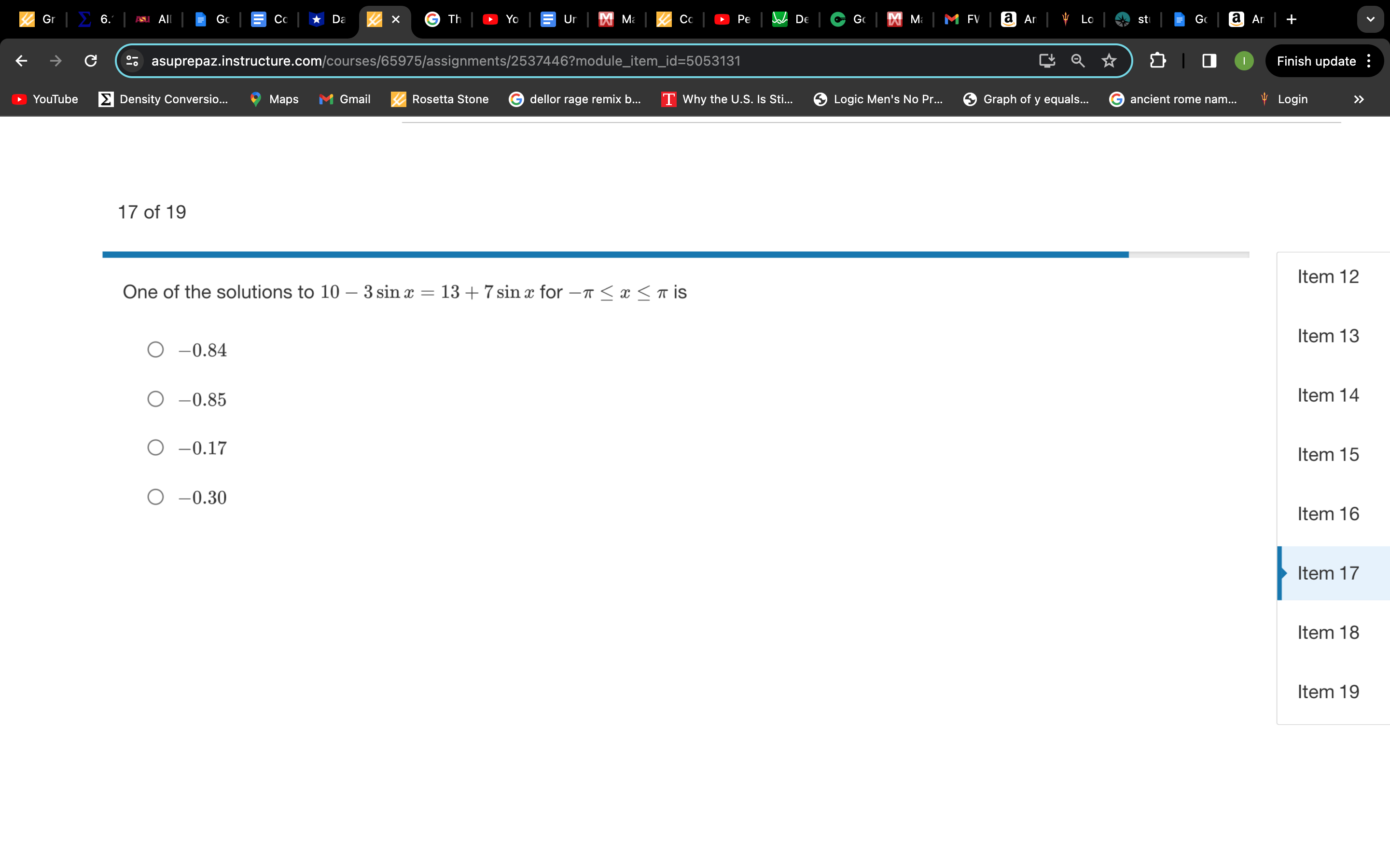 Submitting an external tool Submissi ncements 2 of 19 01:05 Grade: 6