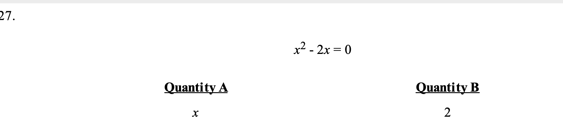 X 229. Quantity A Quantity B xy2z ( x2z + yz2 -