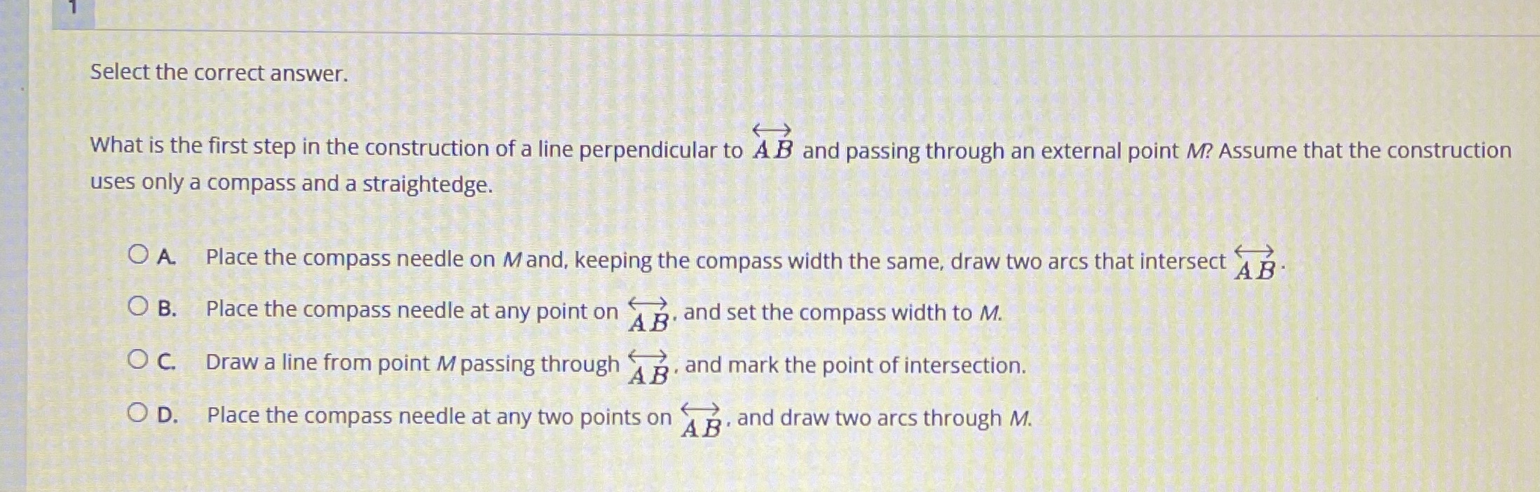 I need help please help Select the correct answer. What is the