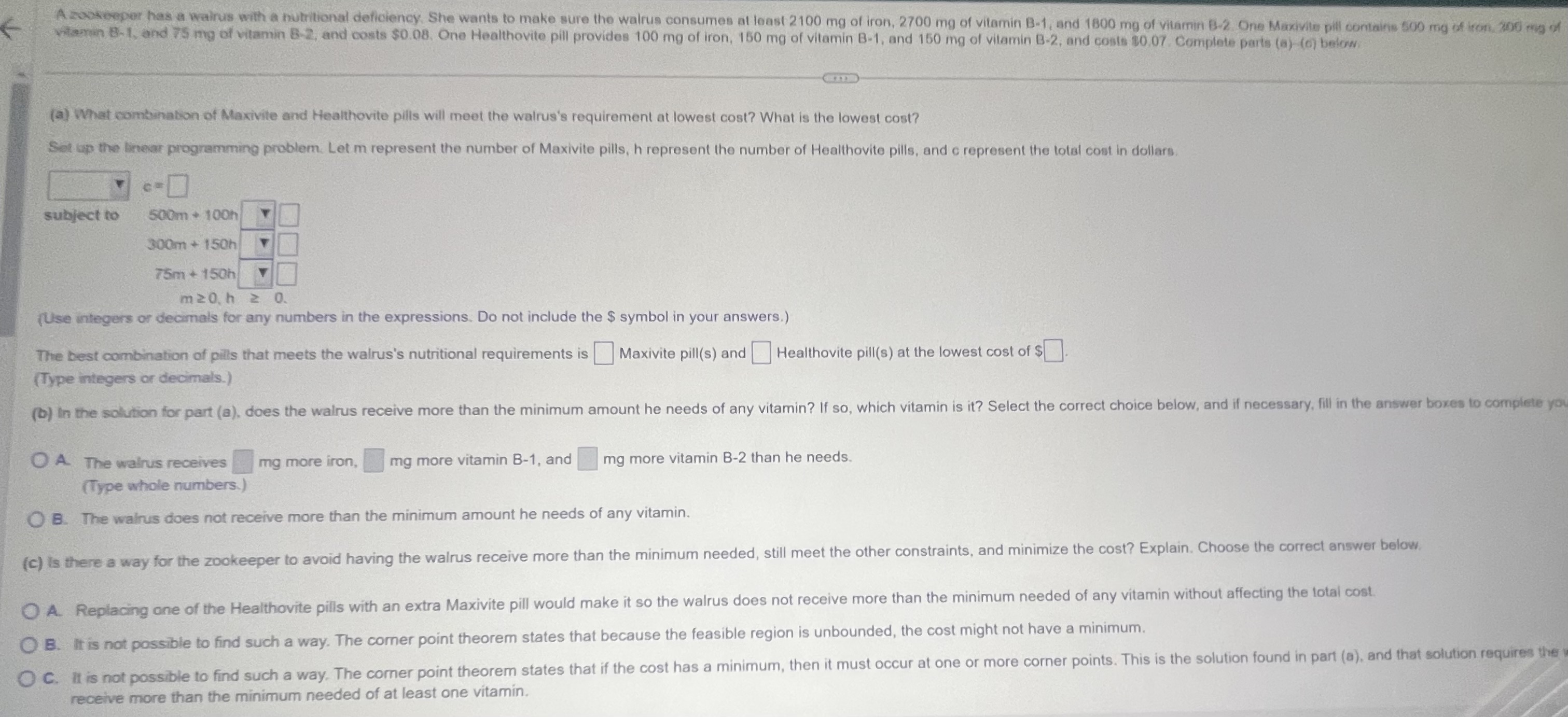 z = 500x, + 300x2 + 200x3 subject to X1 + X2
