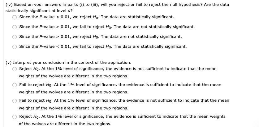 deviation s1 = 6.7 lb. Another sample of 23 adult male wolves