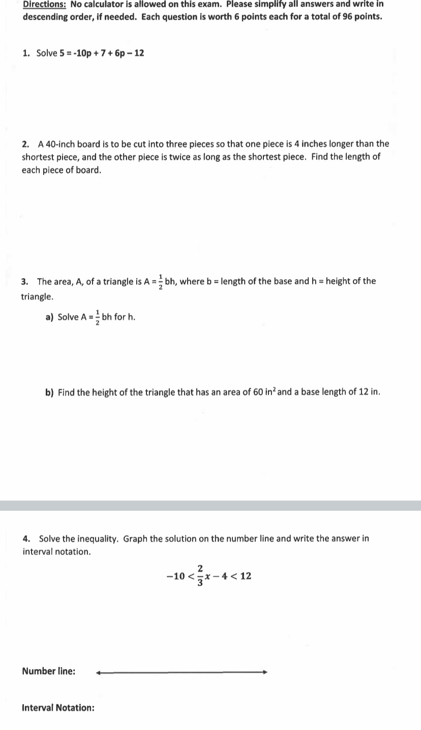 - intercept: Additional Point: Graph: D - 8 -7 7. Put the