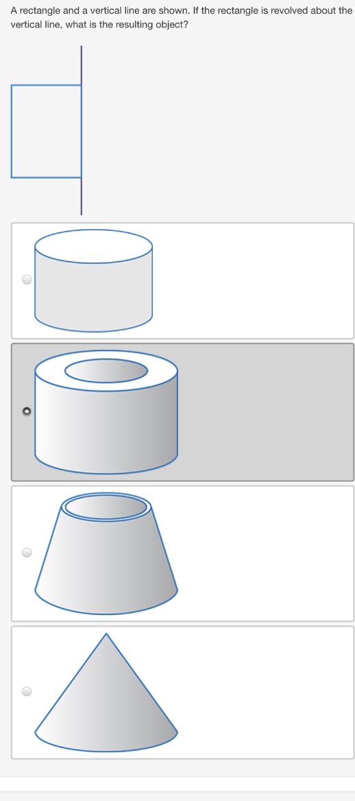 A rectangle and a vertical line are shown. If the rectangle