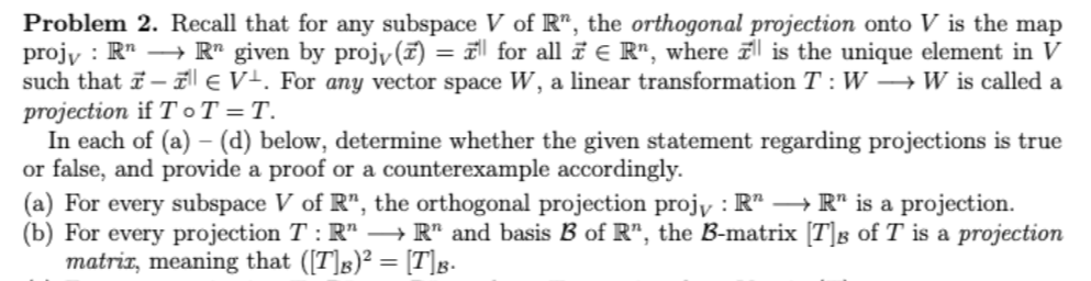 Could you help me solve the part(b)? Problem 2. Recall that for