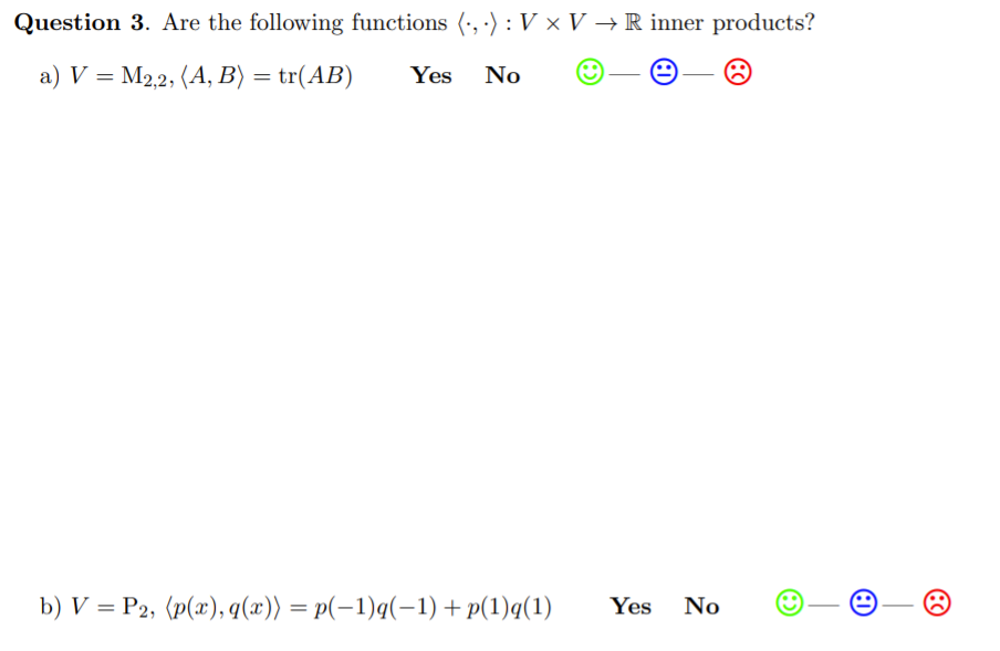 comes with! IT IS NOT REQUIRED THAT YOU SHOW YOUR SOLUTIONS! \fQuestion