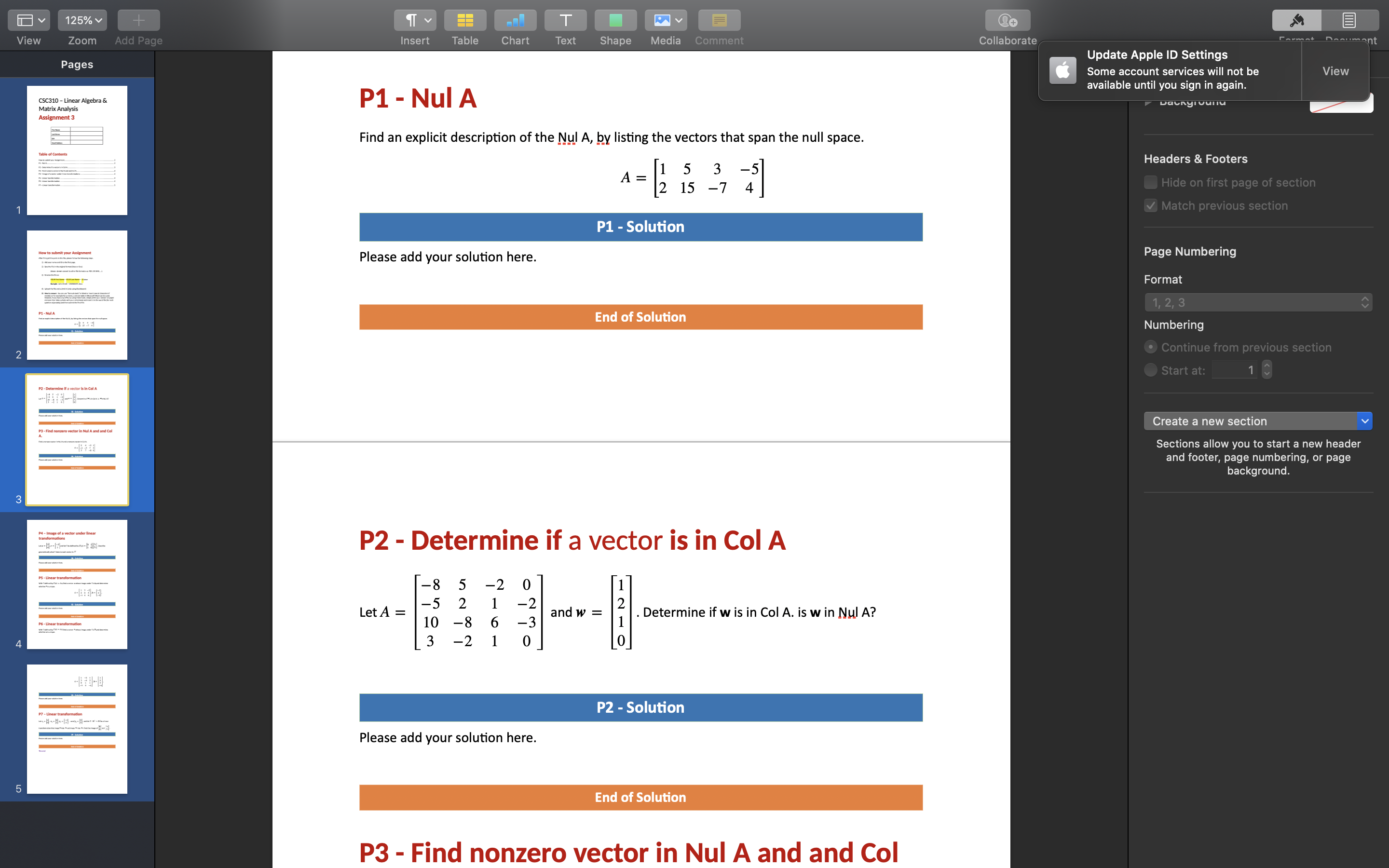  125% V T E View Zoom Add Page Insert Table Media