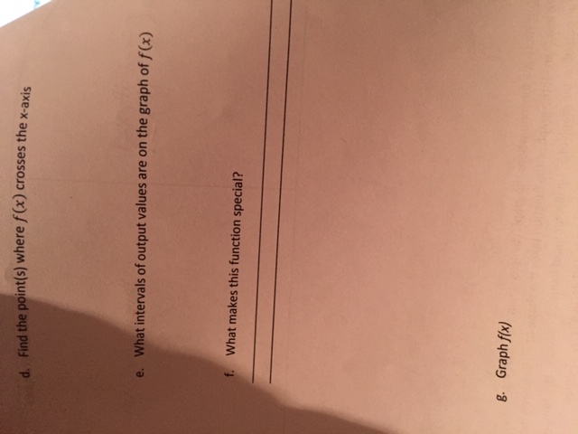 function where the graph changes when the input value changes. When the