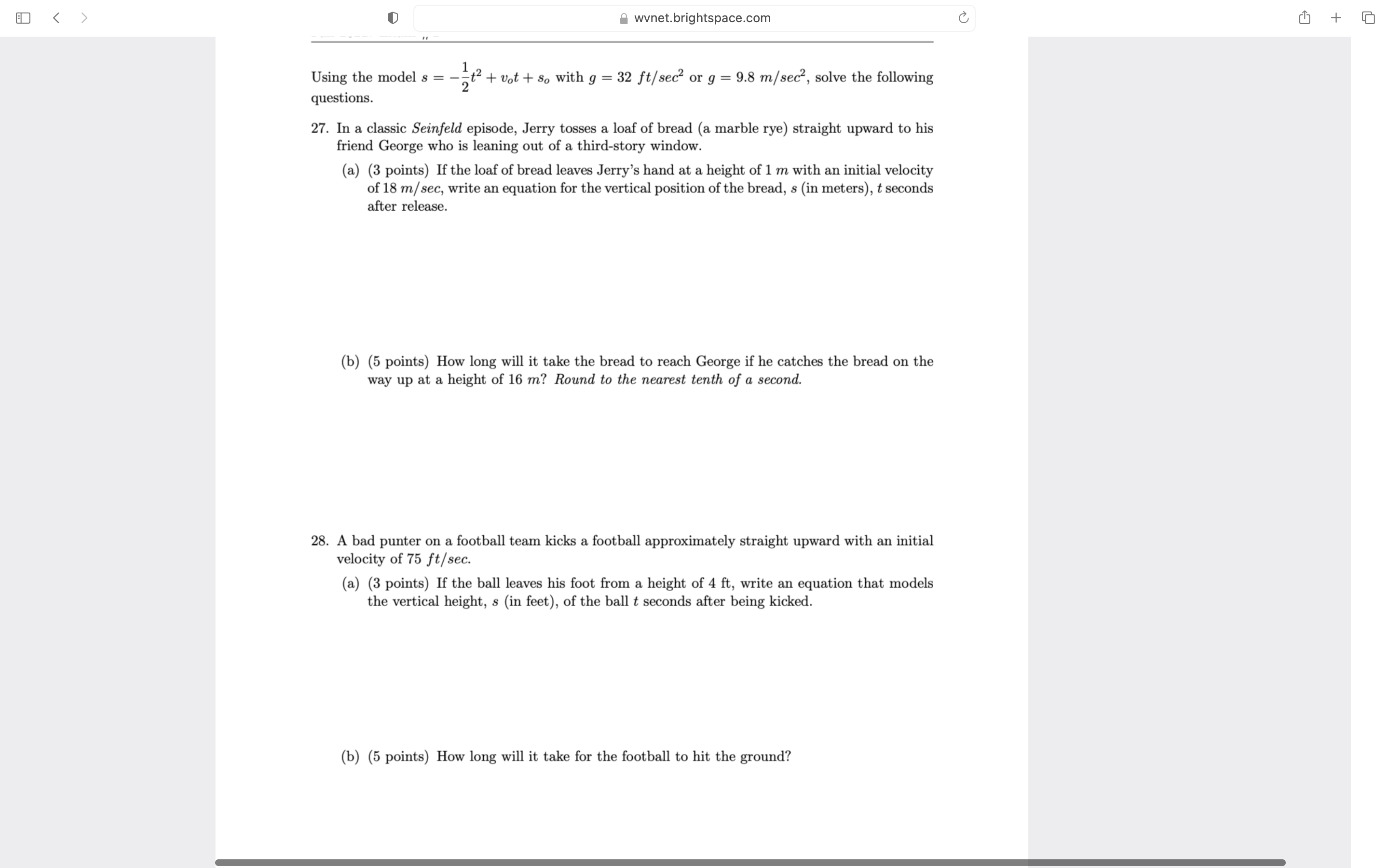 answer blank . You may use any empty space on the page