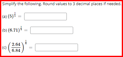 if needed. (a) log(8) = | (b) In(8) = | Evaluate the