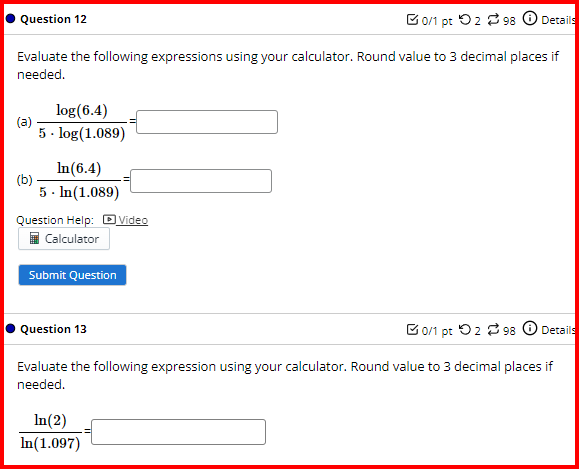 Question Question 2 Change 0.0449 to a percent. Note: Do not enter