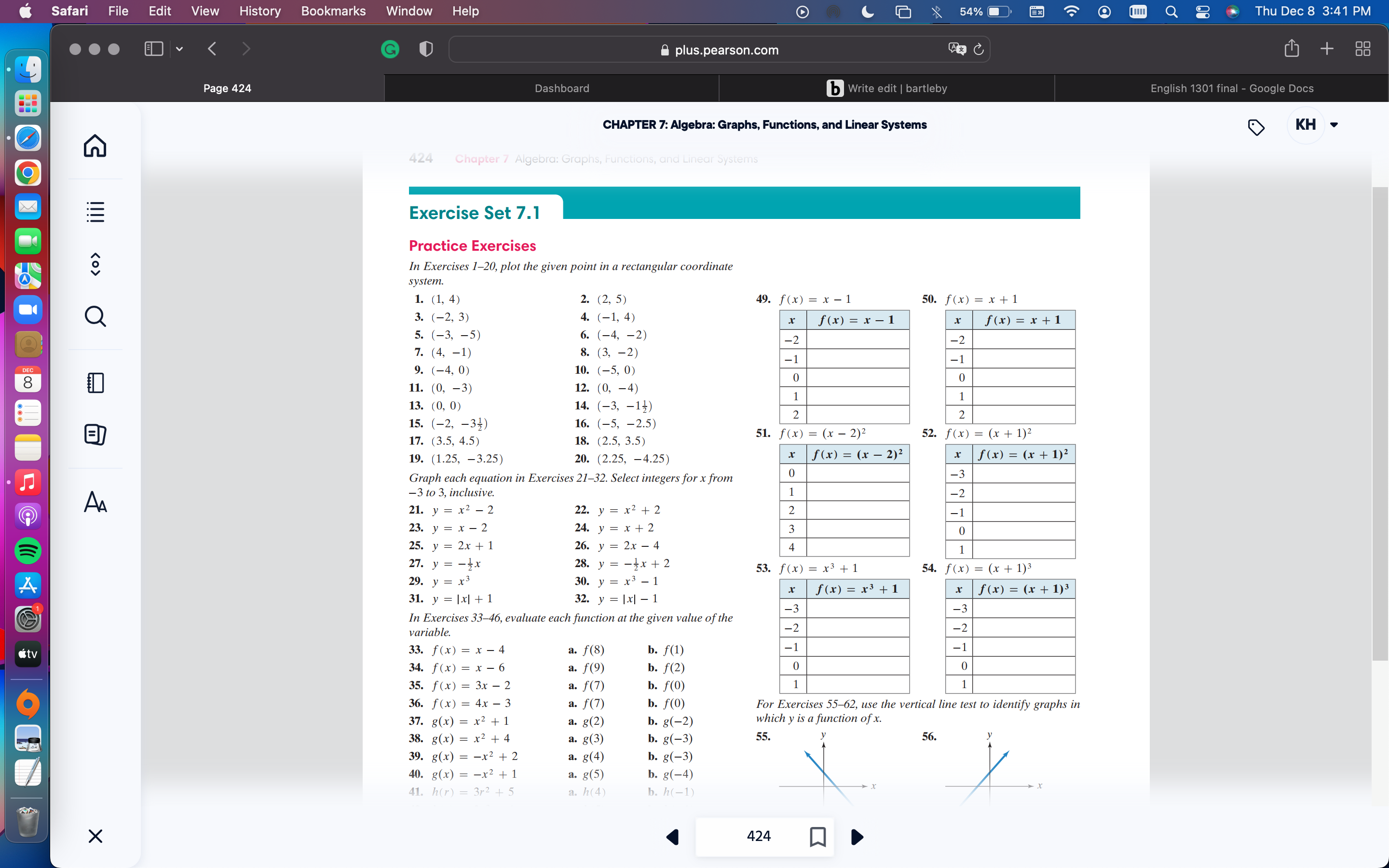 Chapter 7 (Section 7.1) from the textbook is the following: Textbook is