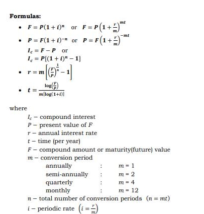 amount or maturity (future) value of ?15,900.00 at 5.5% interest compounded annually