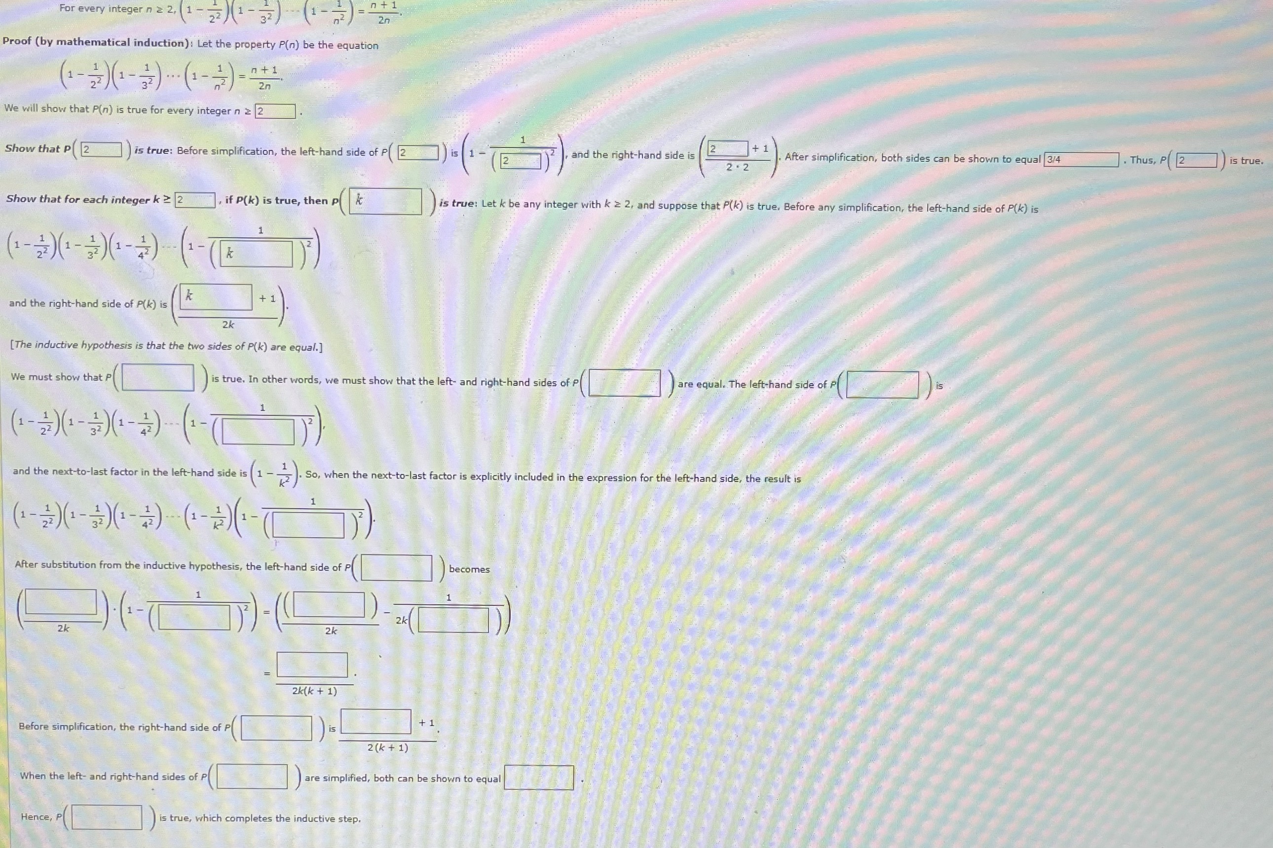  For every integer n 2 2. (1 22 1 - 32