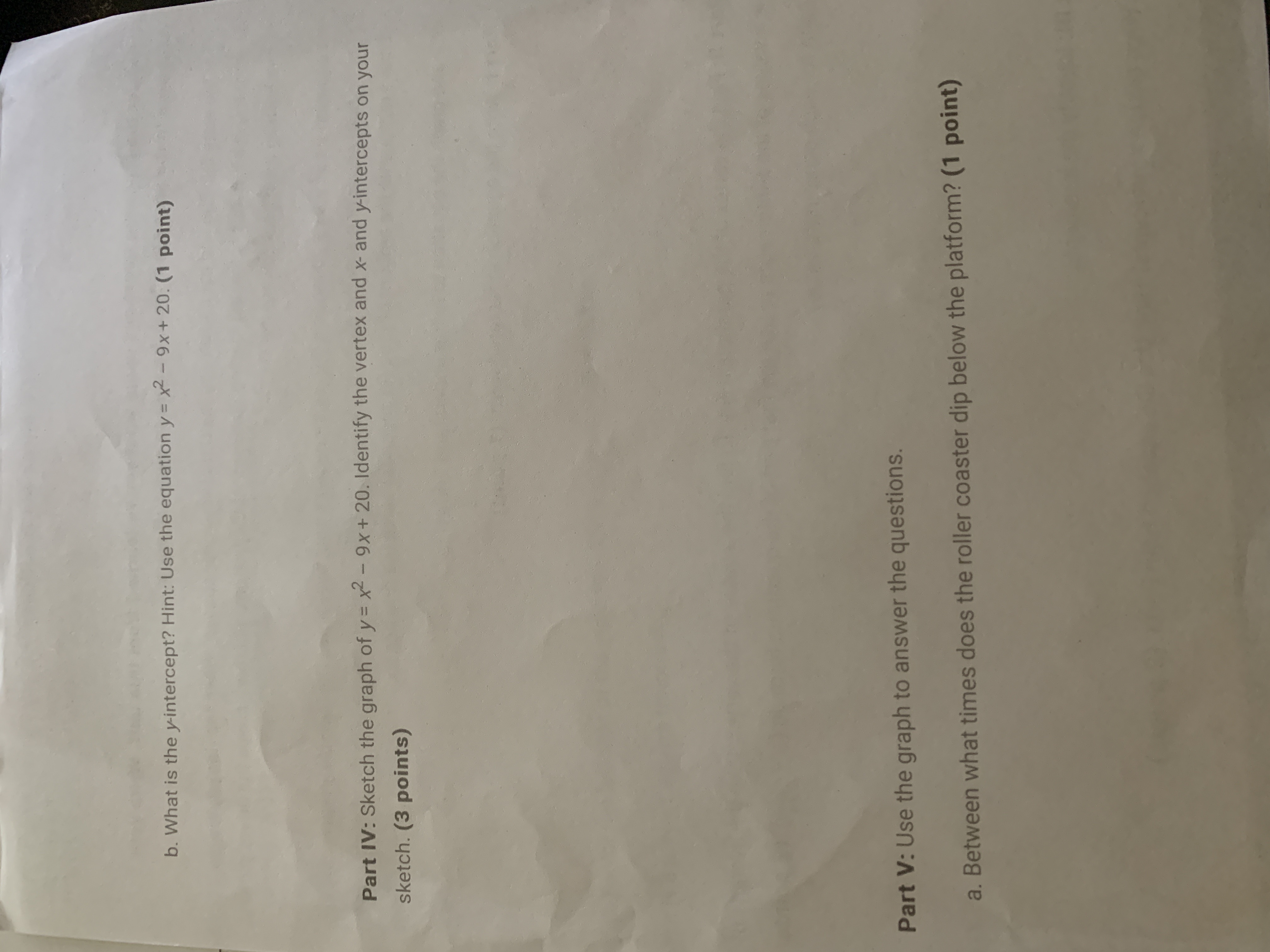 I Sem 2 Points Possible : 50 Answer the following questions using