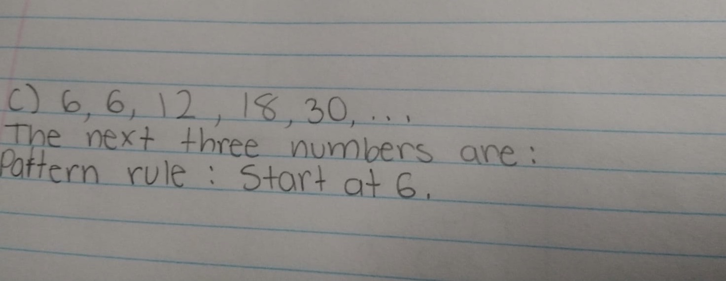 What is the pattern in this simplified. This is grade 7 math