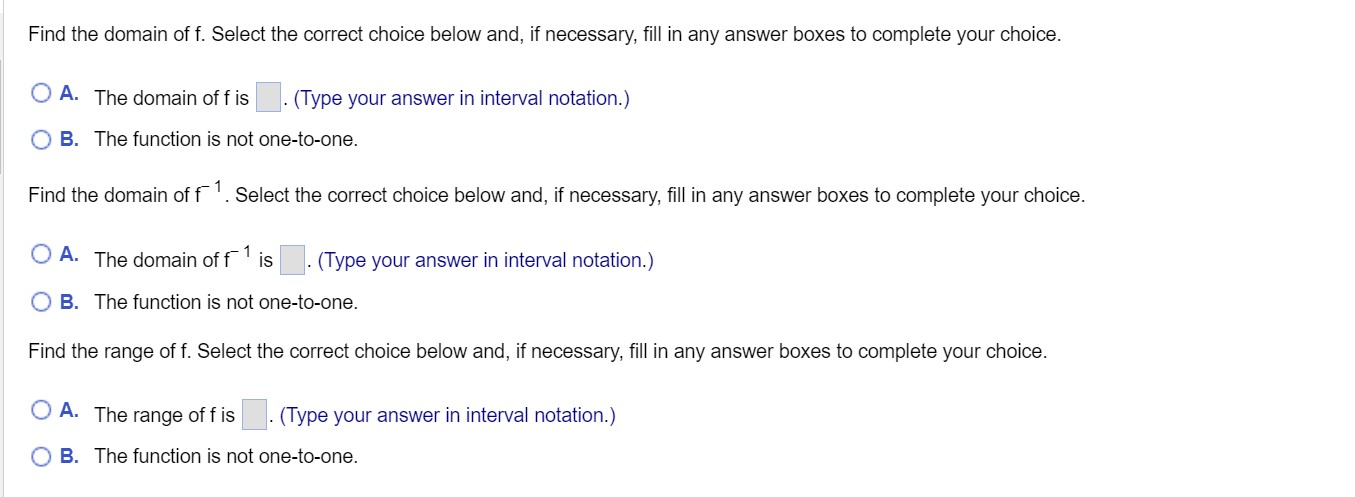 is one-to-one. If so, find the inverse. Graph f and fon the