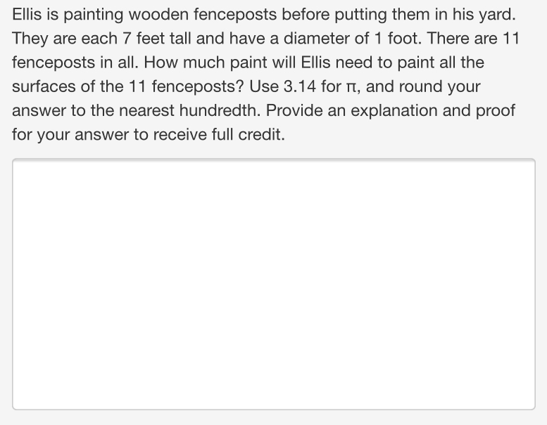 an explanation and proof of your answer to receive full credit. Include