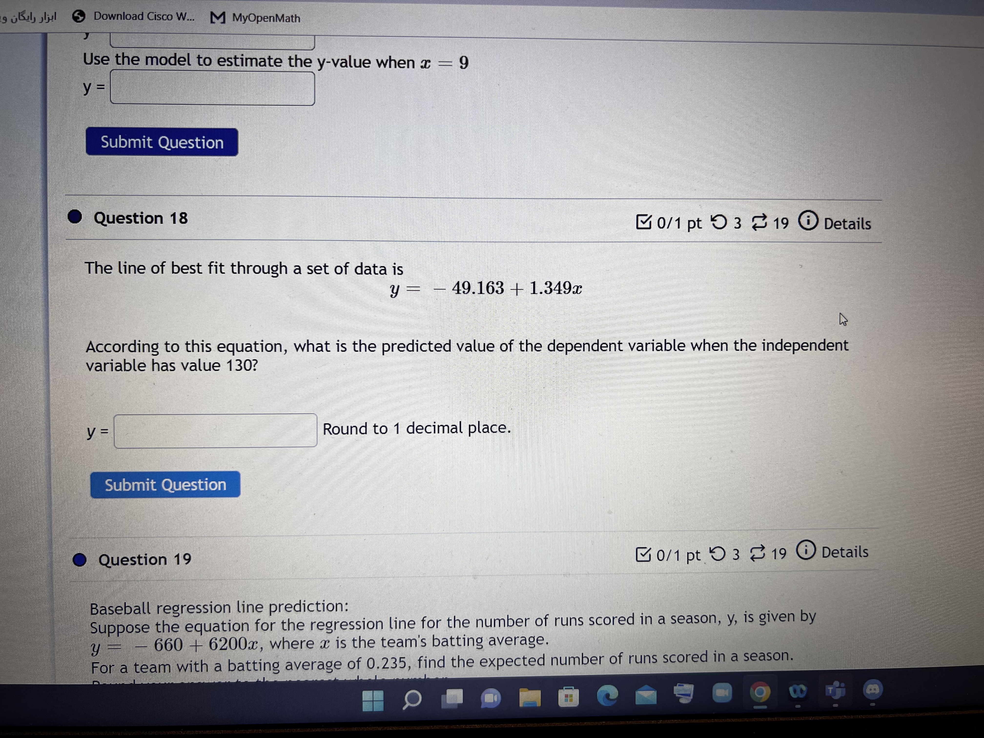 Question 0 Question 28 B 0/1 pt '0 3 Q 19 (D