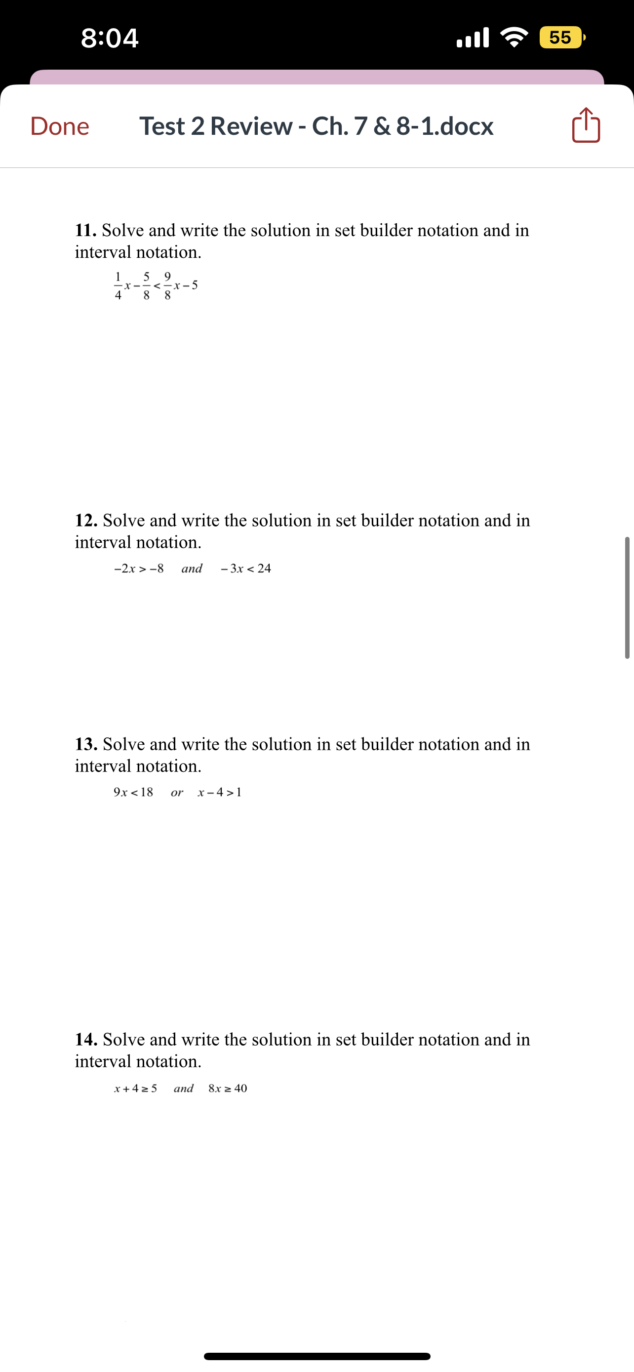 the graph of y = - 33. Are the graph of 4x-5y