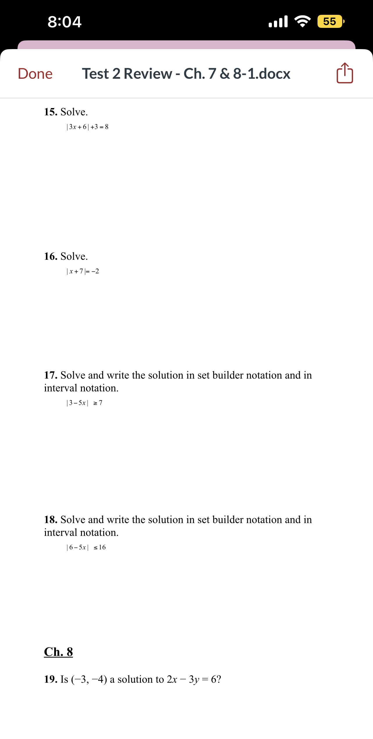 A - 3Done Test 2 Review - Ch. 7 & 8-1.docx ['1]