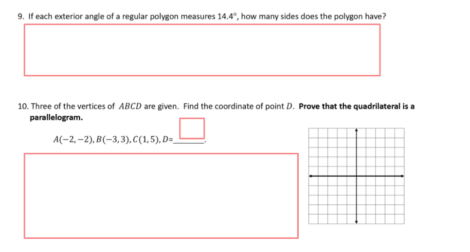 and (2x + 30). Find the value of x. 4. The sum