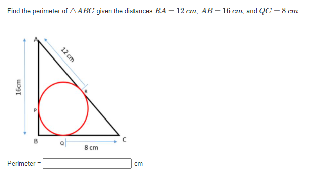 of for circles D and E with a center of dilation at