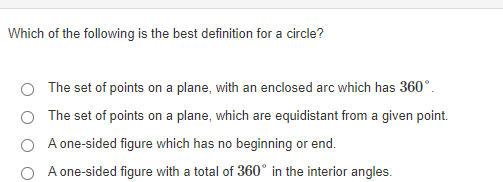 I. mapping circle O onto circle P so that On matches Pi