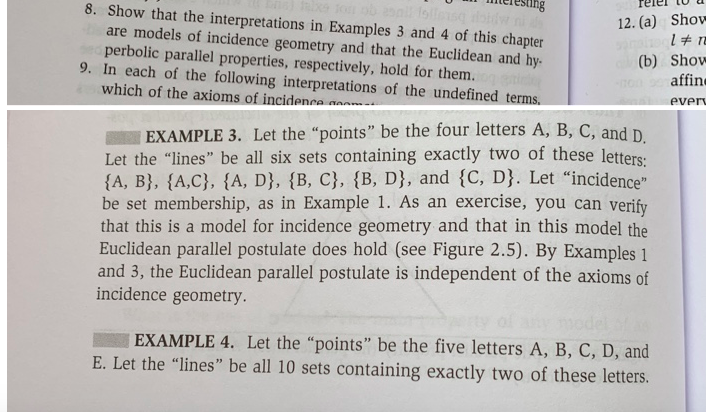 Question 8, i've attached examples 3 and 4 sting 8. Show
