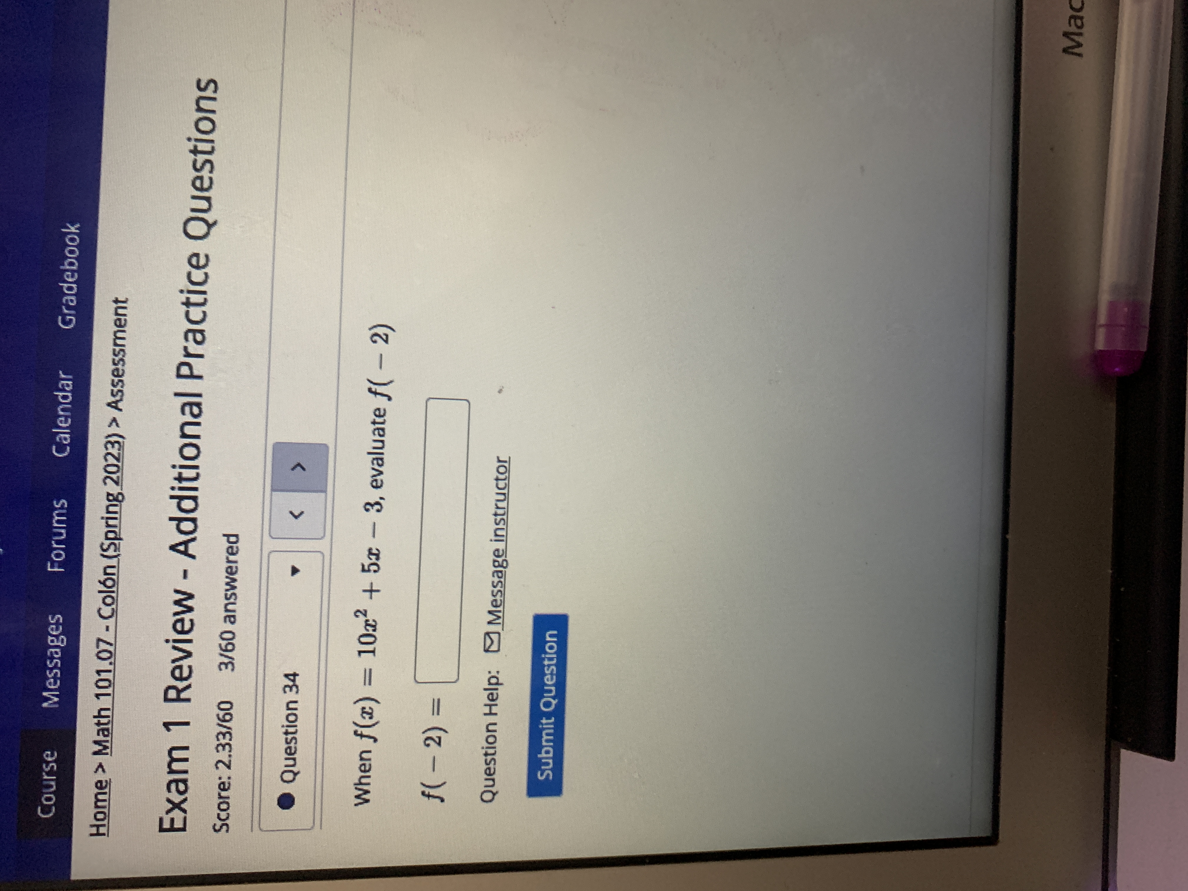 music store bought a guitar at wholesale price of $1, 100. Thulile