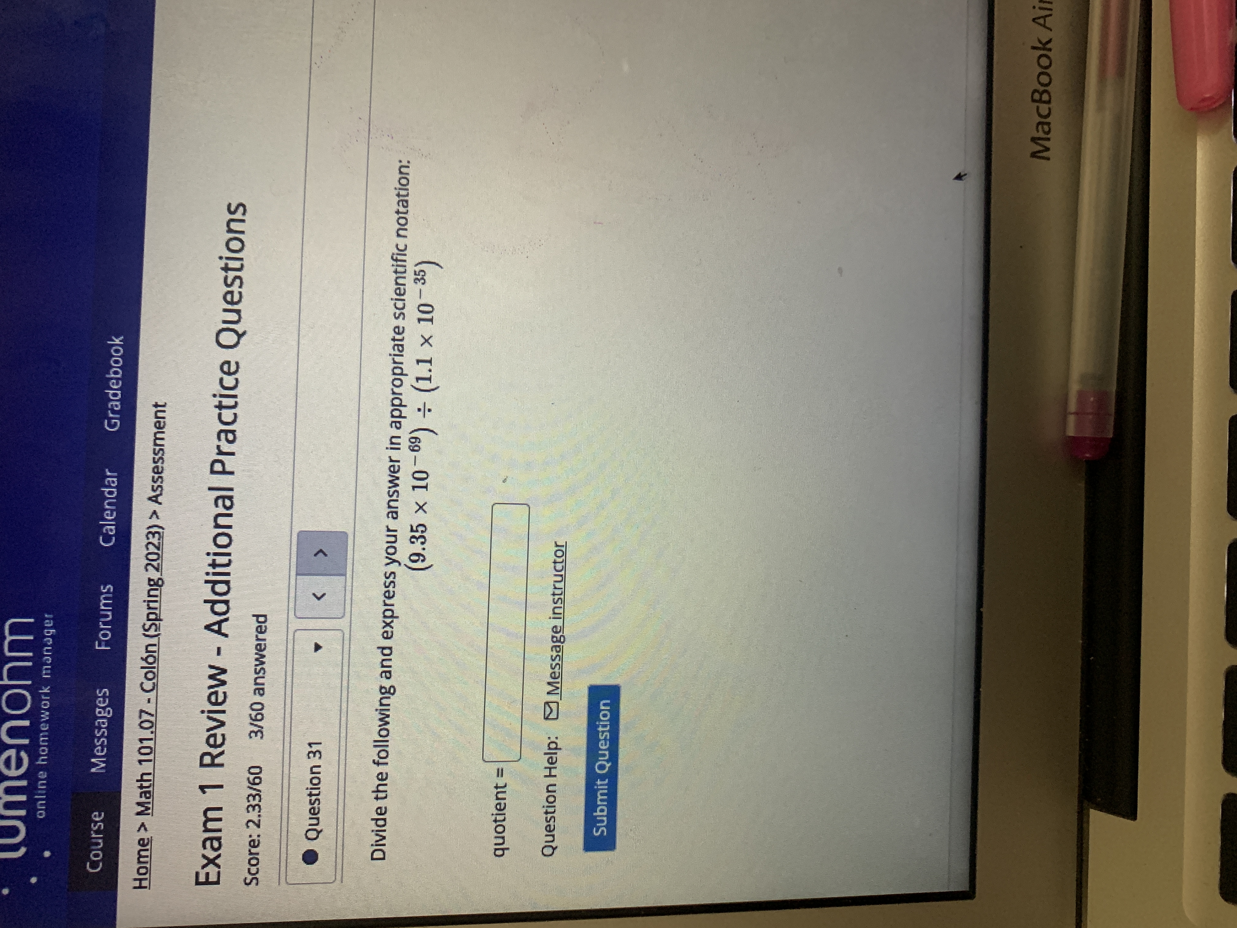 F2 F3 F4 F5 F6 @ # $ % A &lumenlearning.com lumenohm