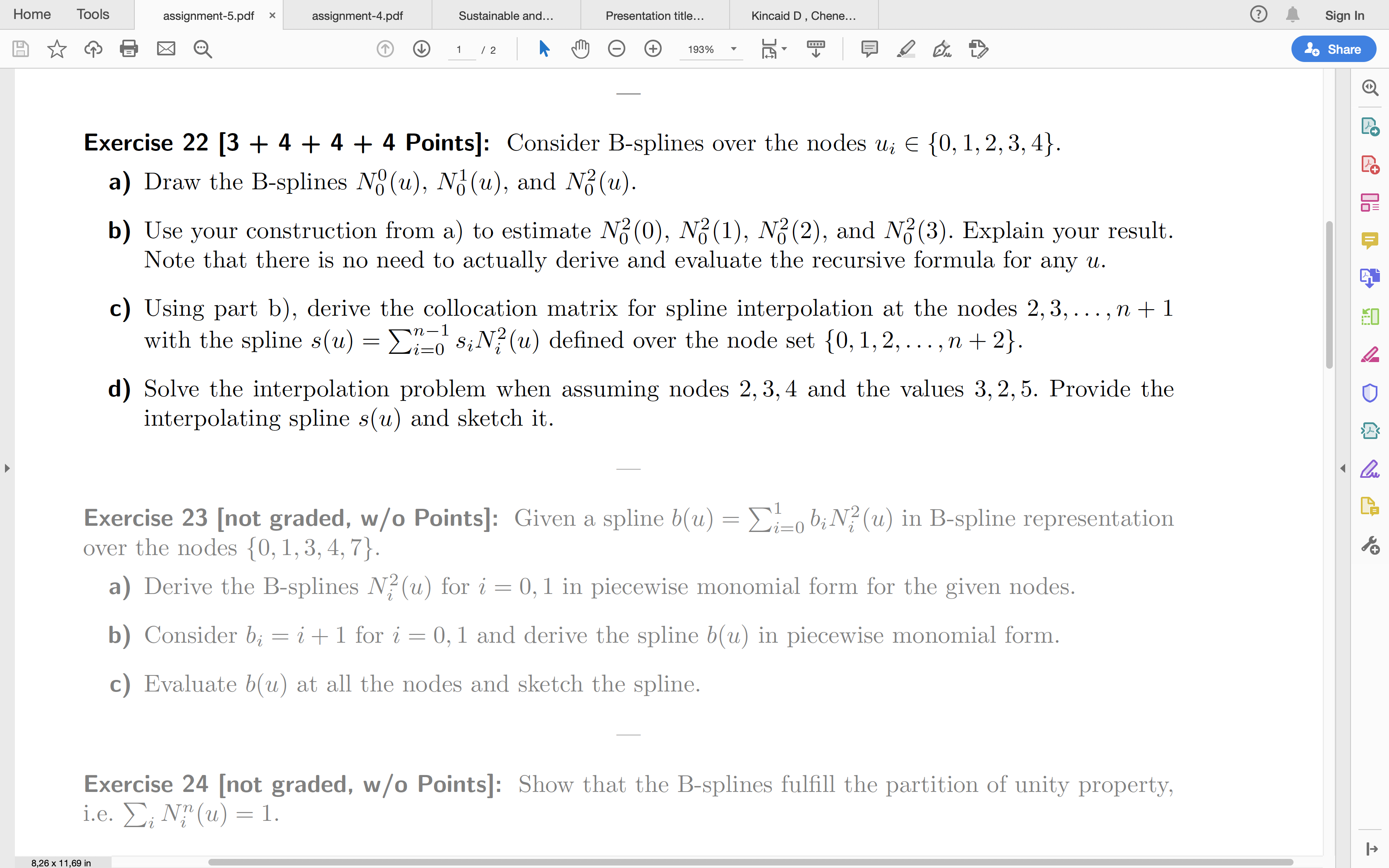 Find the proper solution Home Tools assignment-5.pdf x assignment-4.pdf Sustainable and... Presentation