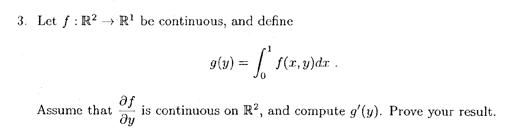 Real analysis problem. I think it may involve the implicit function theorem,