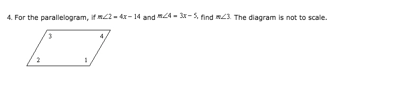 reasoning.2. In the rhombus, m_1 =9x, m_2 = x+ y, and m23