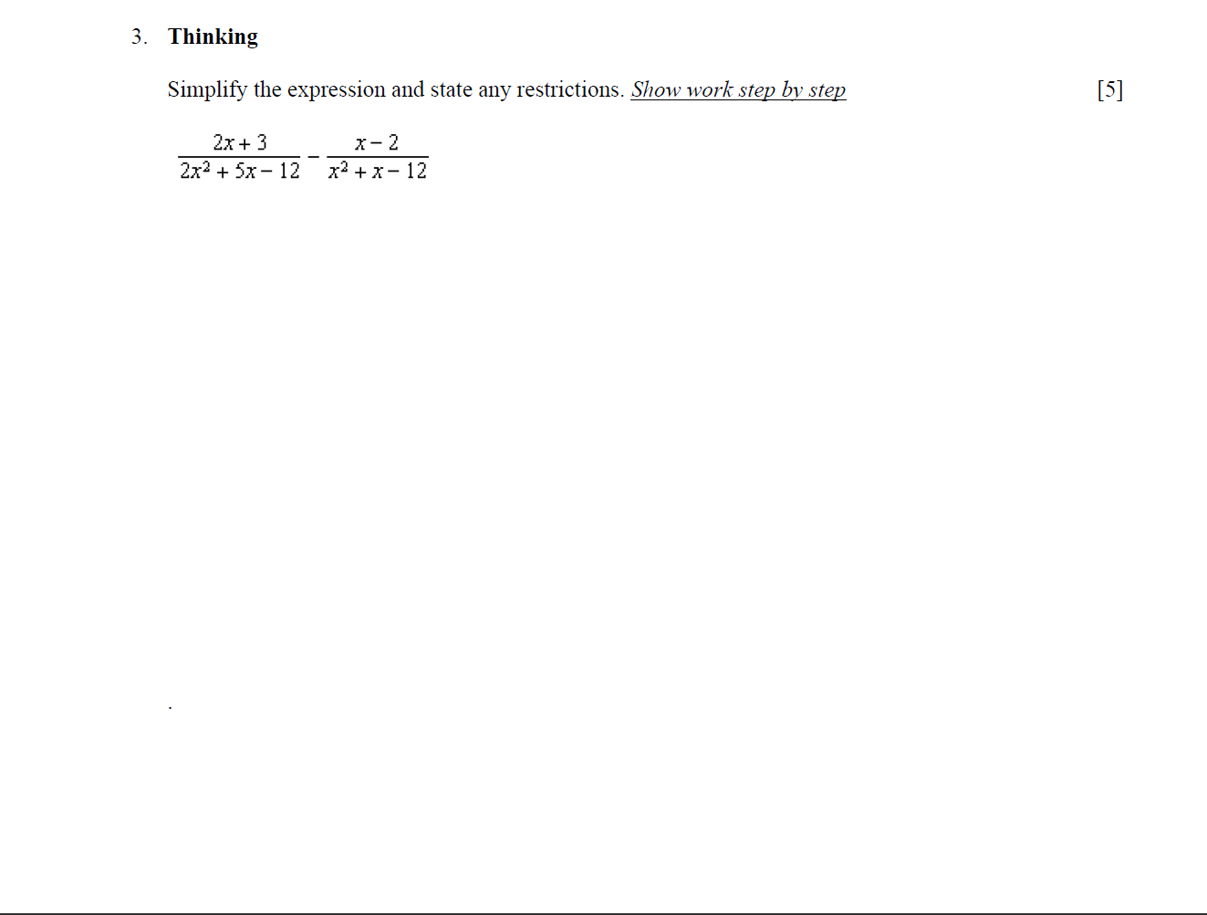 please show full steps i dont need too many explanations but show