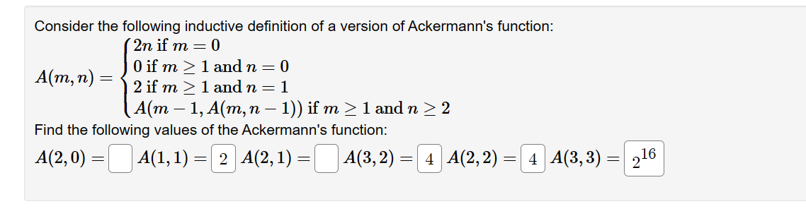 following lhcc recurrence: an = 76%,1 7 9%,; for n 2 2