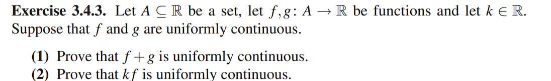 I need help with this problem in Real Analysis please, and please