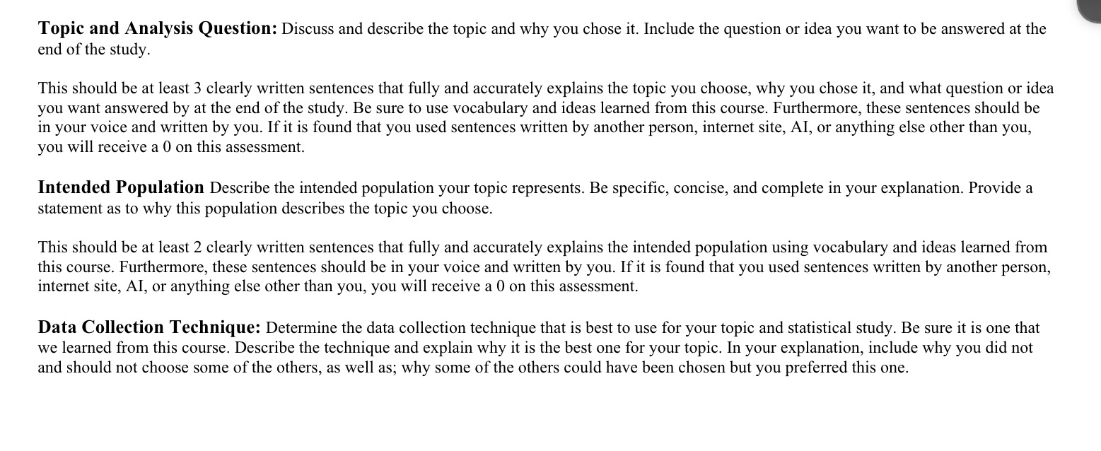 the study, we are not doing all of the five steps described
