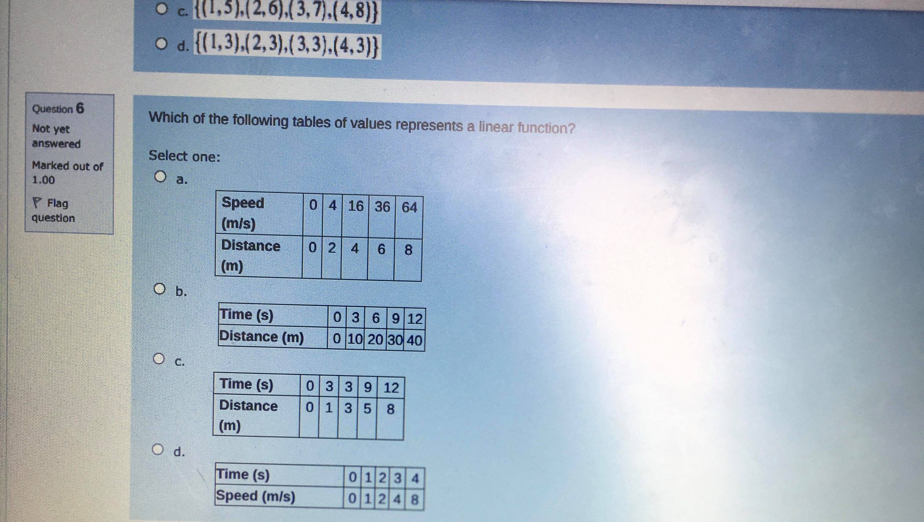 A (-5,6) and slope IN =- T . another point on the