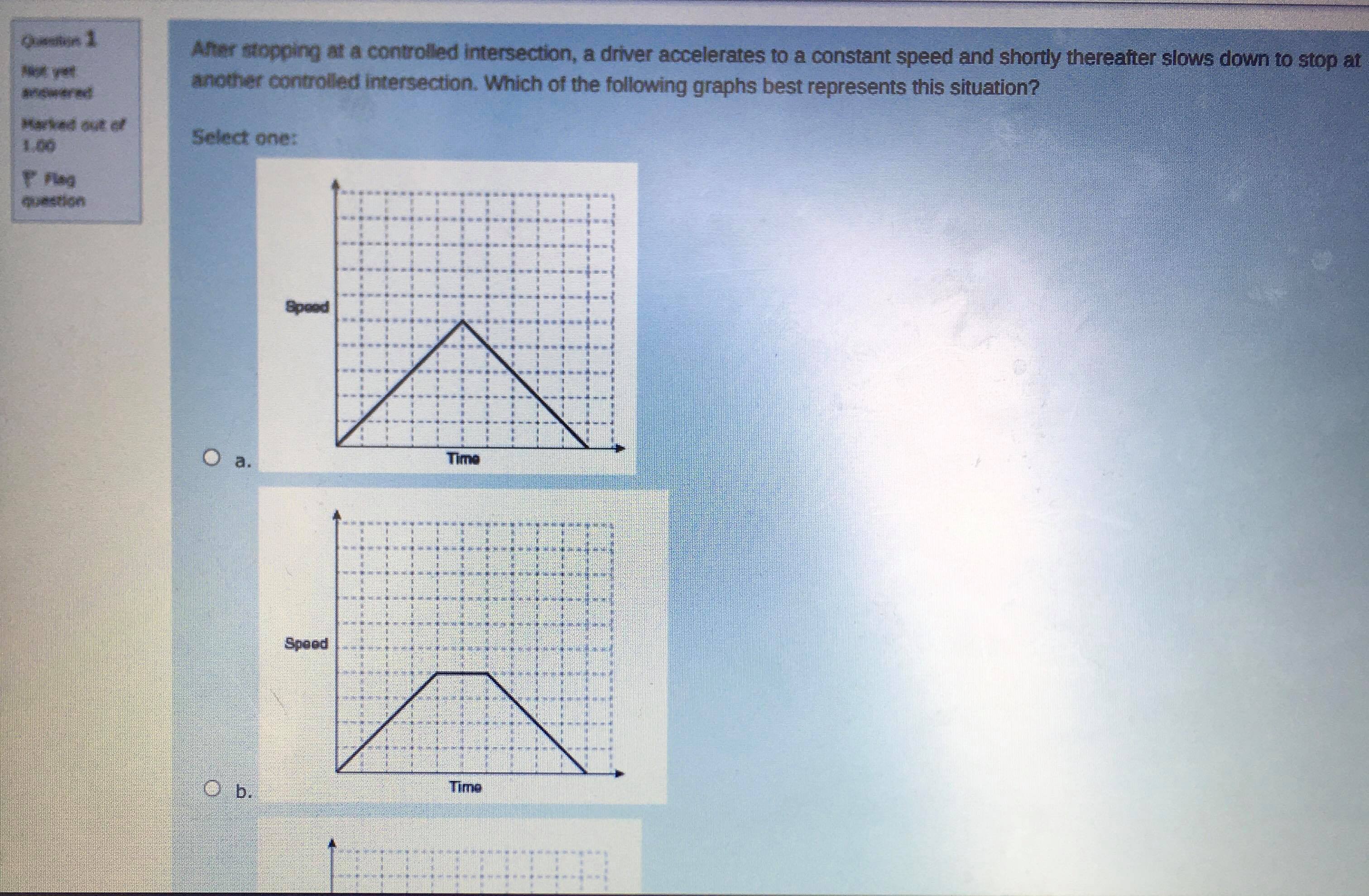 Determine the rate of change of the zip line. Select one: &