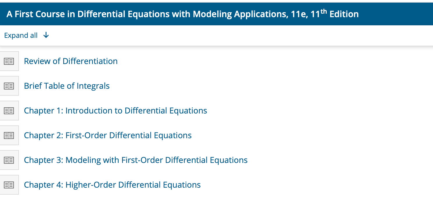  A First Course in Differential Equations with Modeling Applications, 11e, 11th
